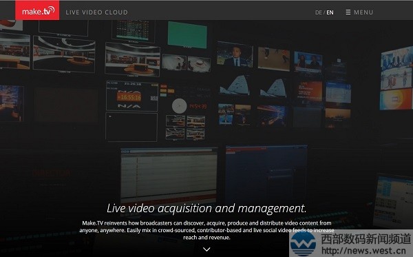 ����Ƶ����ƽ̨Make.tv ��������Ԫ����Ͷ�ʣ������������ò��ޣ�